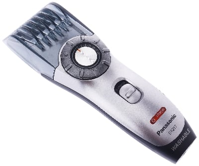 Picture of Panasonic ER-217S Washable Cord Cordless Rechargeable Hair Beard Trimmer Clipper for Men - Black