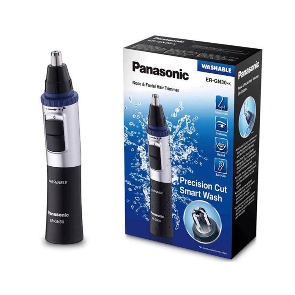 Picture of Panasonic ER-GN30-K Nose &Ear Hair Trimmer - Black