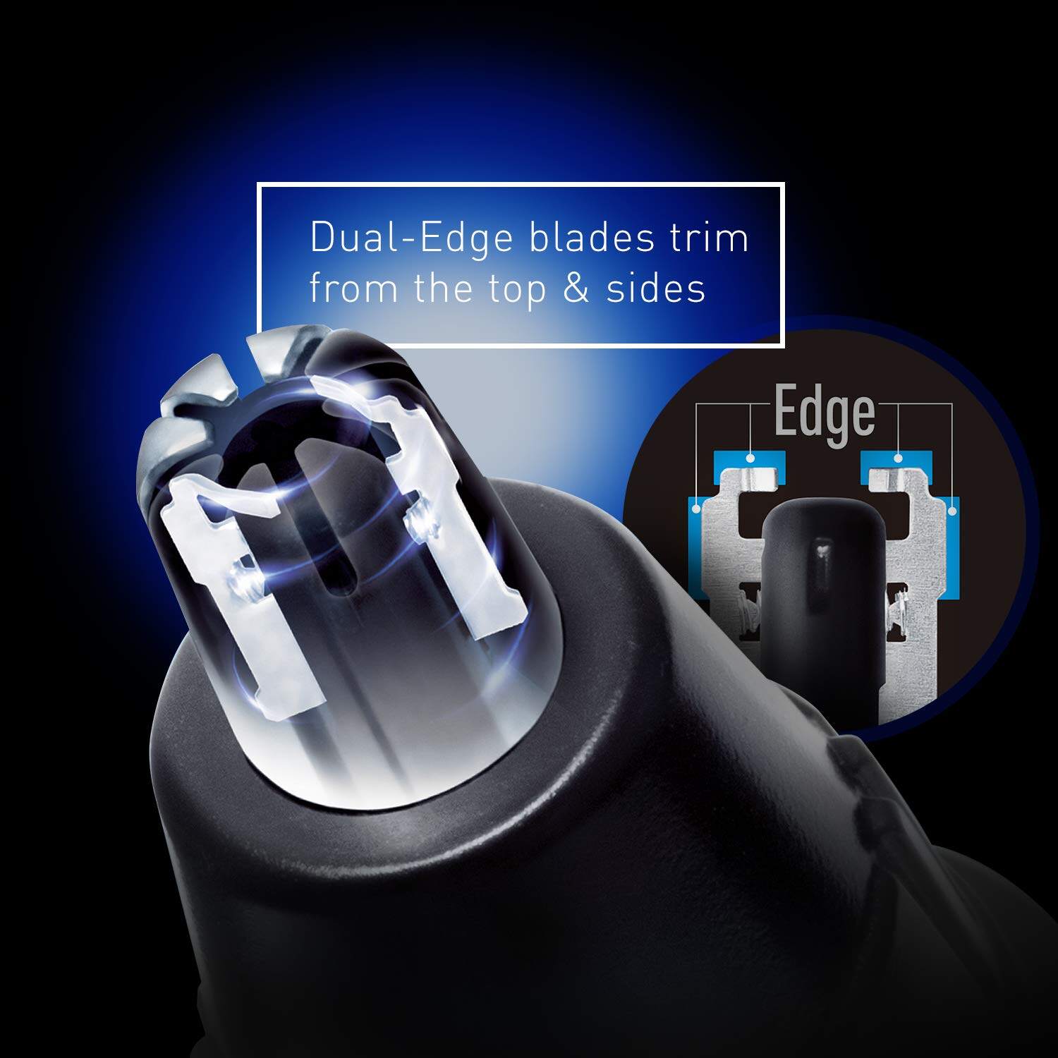 Picture of Panasonic ER-GN30-K Nose &Ear Hair Trimmer - Black