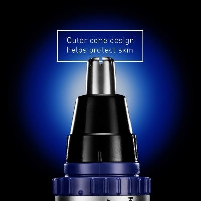Picture of Panasonic ER-GN30-K Nose &Ear Hair Trimmer - Black