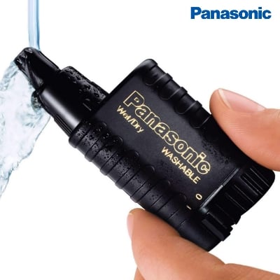 Picture of Panasonic ER115 Cordless Nose Trimmer for Men - Black
