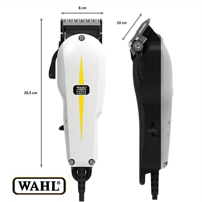 Picture of Wahl 8467 Professional Super Taper Corded Hair Clipper for Men - Multicolor