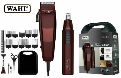 Picture of Wahl 79449-917 GroomEase 18 Piece Kit Hair Clipper Gift Set for Men - Multicolor