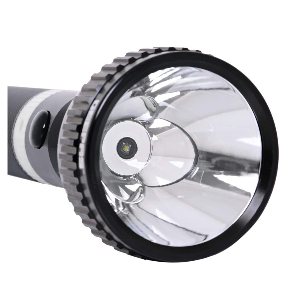 Picture of Geepas GFL3858 Rechargeable LED Flashlight - Black