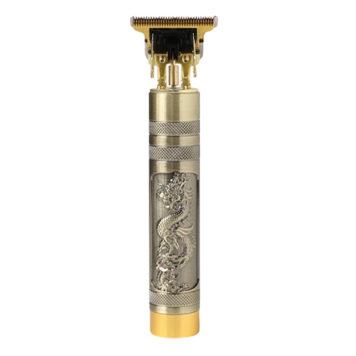 Picture of Vintage T9 Hair Cutting Machine Hair Trimmer Recharge metal body Professional Cordless Hair Trimmer - Gold