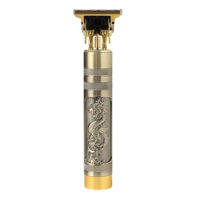 Picture of Vintage T9 Hair Cutting Machine Hair Trimmer Recharge metal body Professional Cordless Hair Trimmer - Gold