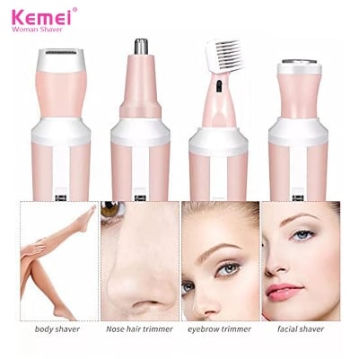 Picture of Kemei Km-3024 Wet & Dry For Women - Multi Usage - Multicolor