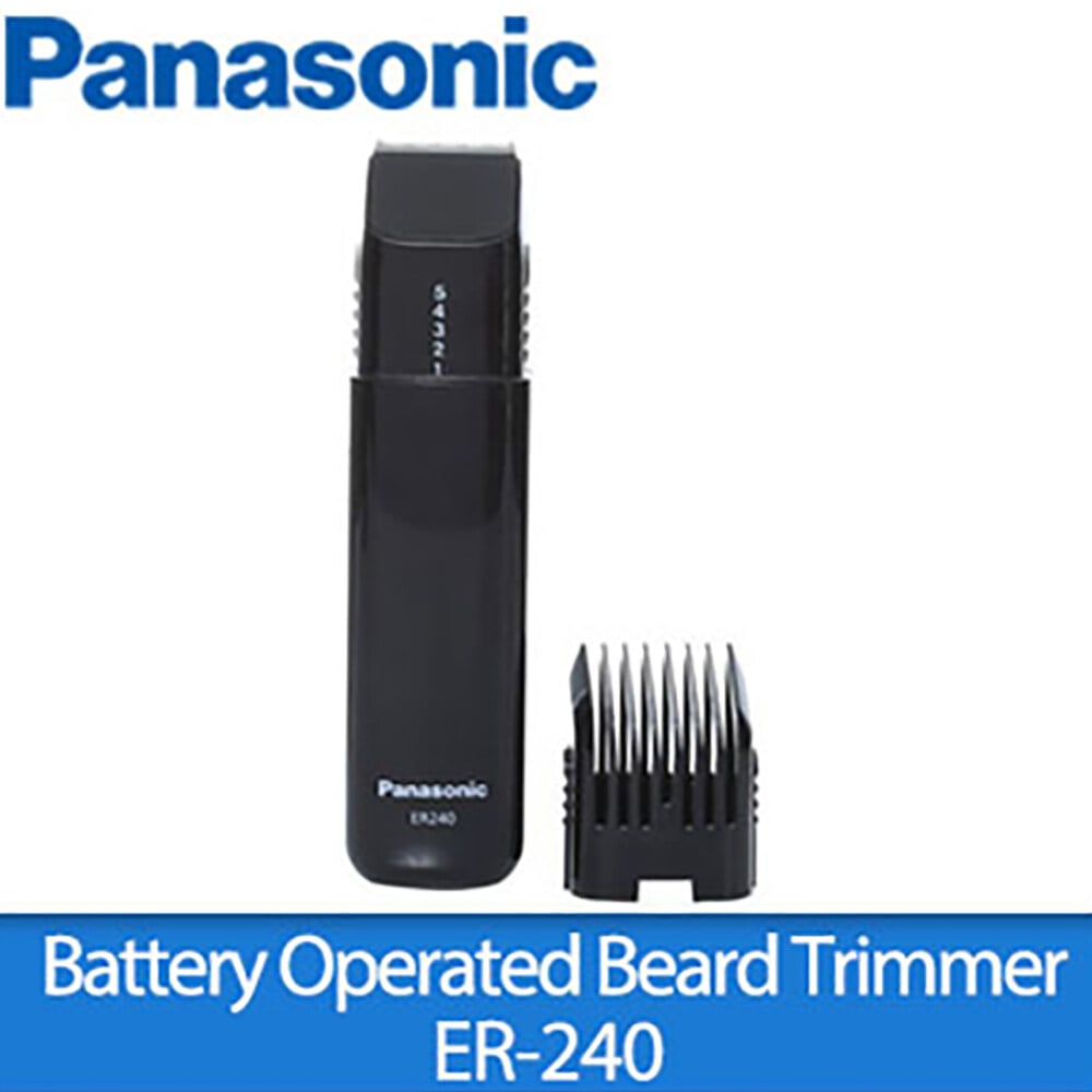Picture of Panasonic ER-240BP Professional Moustache Beard Trimmer Shaver Clipper for Men - Black