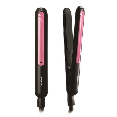 Picture of Panasonic EH-HV21-K 2-Way Hair Straightener and Curler for Women - Multicolor