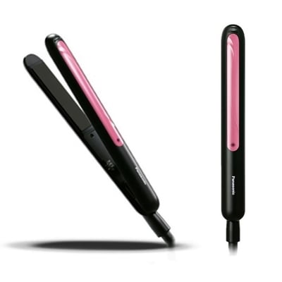 Picture of Panasonic EH-HV21-K 2-Way Hair Straightener and Curler for Women - Multicolor