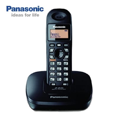 Picture of Panasonic KX-TG3611BX Digital Cordless Telephone with Speaker - Black