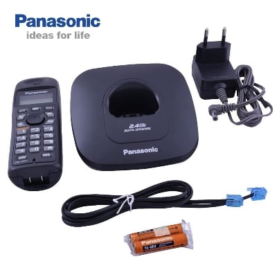 Picture of Panasonic KX-TG3611BX Digital Cordless Telephone with Speaker - Black