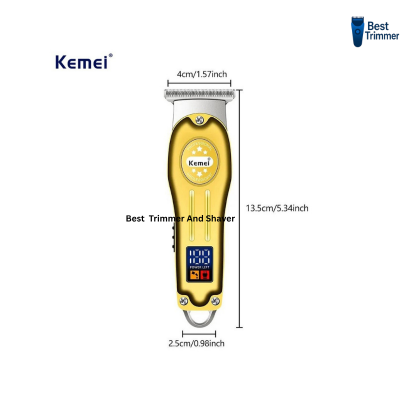 Picture of Kemei KM-678 Beard Trimmer and Hair Clipper for Men