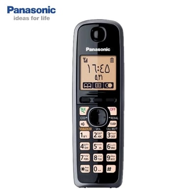 Picture of Panasonic KX-TG3711SX Digital Cordless Telephone with Speaker - Black