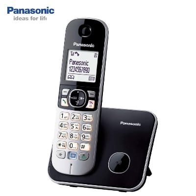Picture of Panasonic KX-TG6811 Digital Cordless Telephone - Black