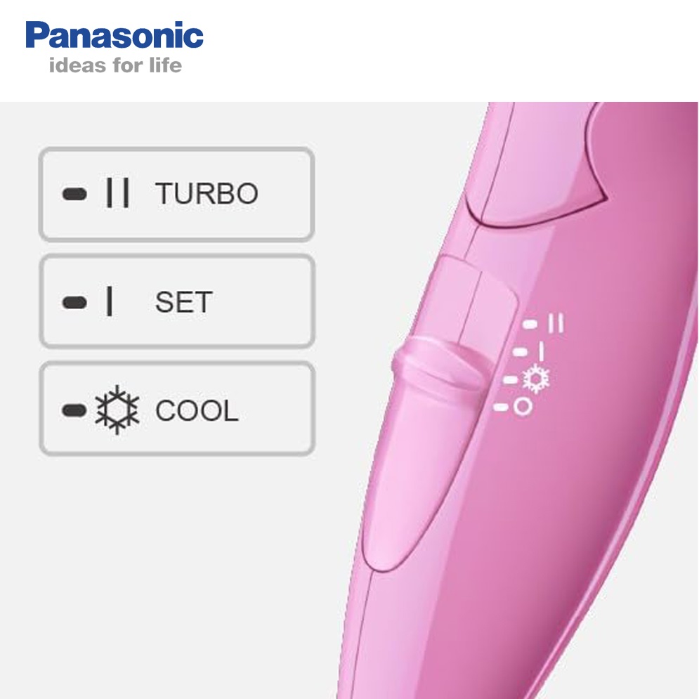 Picture of Panasonic EH-ND57 Silent Hair Dryer Comfortable and Quiet Blow Drying for Women - Multicolor
