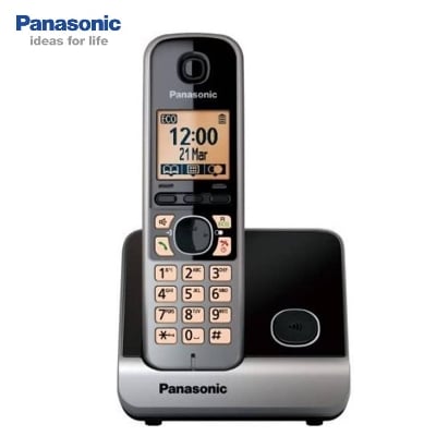 Picture of Panasonic KX-TG6711 Digital Cordless Telephone - Black