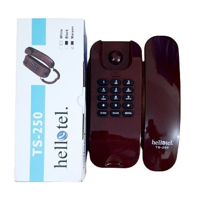 Picture of Hellotel TS-250 Professional TNT Landline phone set/ Apartment intercom set (Sim not supported) - White