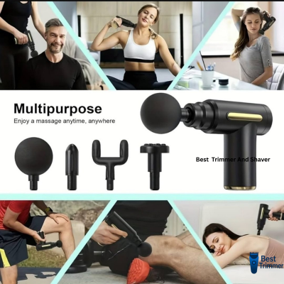 Picture of Portable mini massager deep tissue Therapy to relieve muscle soreness, used for athletes, percussion muscle massager and back massager - Multicolor