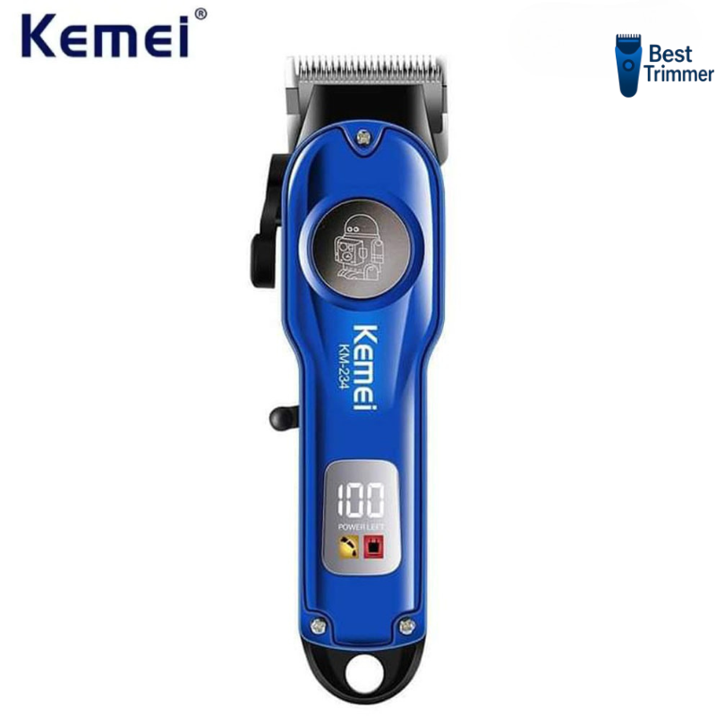 Picture of Kemei KM-234 Hair Clipper and Beard Trimmer for Men - Blue