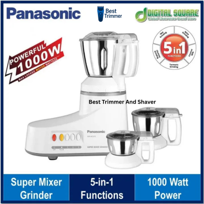 Picture of Panasonic MX-AC310 Heavy Duty Super Mixer Grinder | 1000 Watt - White