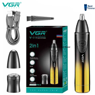Picture of VGR V-619 Professional 2-in-1 Nose Trimmer and Shaver for Men and Women