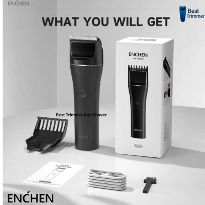 Picture of Enchen Boost 2 Hair Clipper and Beard Trimmer for Men - Black