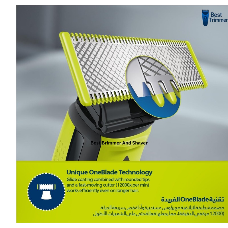 Picture of Philips QP2724/10 Turbo2X OneBlade Hybrid Trimmer