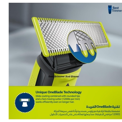 Picture of Philips QP2724/10 Turbo2X OneBlade Hybrid Trimmer