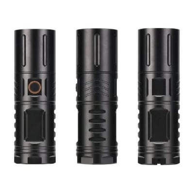 Picture of High-Power Multi-Purpose Flashlight - Black