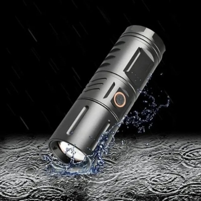 Picture of High-Power Multi-Purpose Flashlight - Black