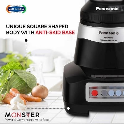 Picture of Panasonic MX-AE375 Monster 7-in-1 Super Mixer Grinder - Black
