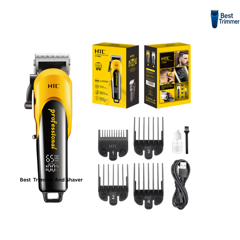 Picture of HTC CT-8082 Professional Hair Clipper and Beard Trimmer Salon Series for Men