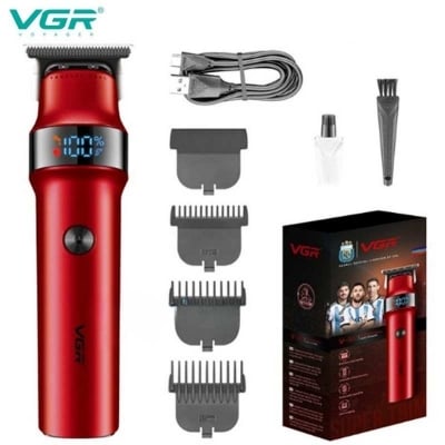 Picture of VGR V-987 Rosso Professional Beard and Moustache Trimmer for Men