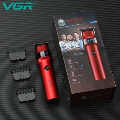 Picture of VGR V-987 Rosso Professional Beard and Moustache Trimmer for Men