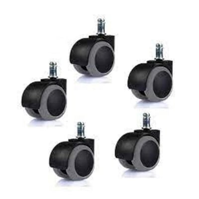 Picture of Furniture Finds Chair Wheel 5Pc (Black)
