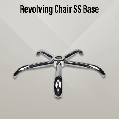 Picture of Furniture Finds Revolving chair SS base (Silver)