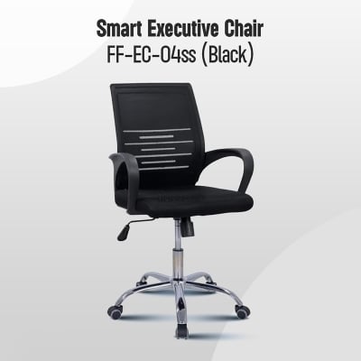 Picture of Furniture Finds FF-EC-04ss (7k Black) Smart Executive Chair