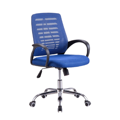 Picture of Furniture Finds FF-EC-08ss Executive Chair  ( Blue)