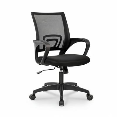 Picture of Furniture Finds FF-Ec-01p (4pcs) Black  Chaina Mesh Chair for smart Office Executive