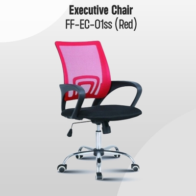 Picture of Furniture Finds Executive chair FF-Ec-01ss Red and Black For Smart Office