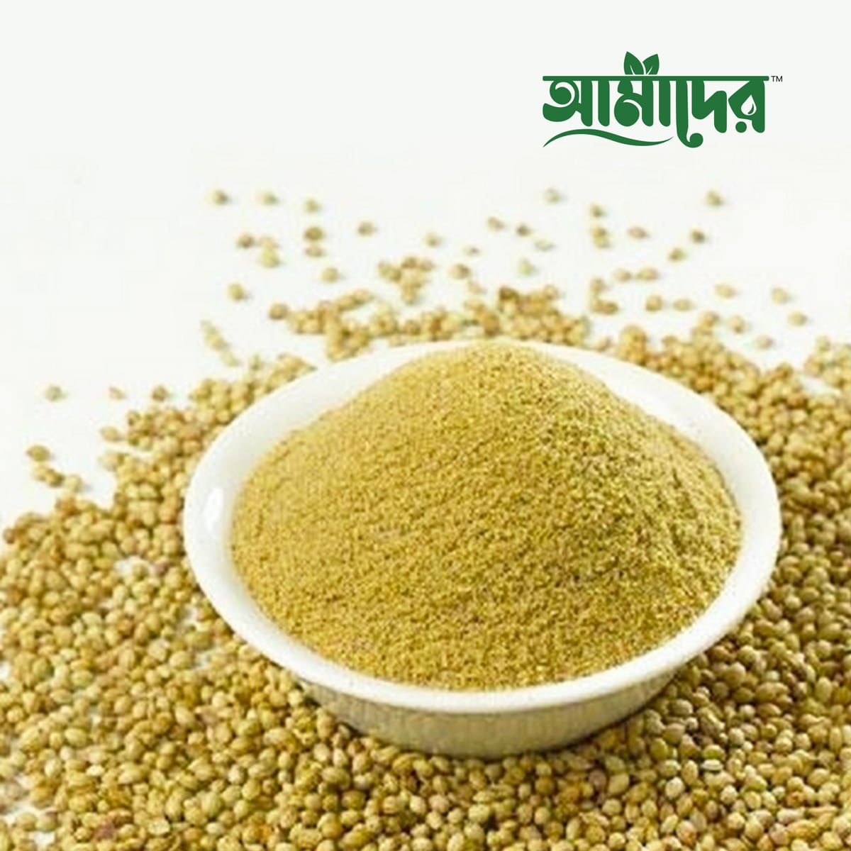Picture of Amader Coriander Powder Spice(500 GM) | Chemical-Free Natural Dhania Powder | Freshly Ground Homemade Spice for Everyday Cooking