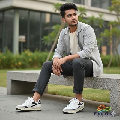 Picture of Red Tape - Fashionable Outdoor Shoes - Foot Gear Bangladesh - Men (Black)