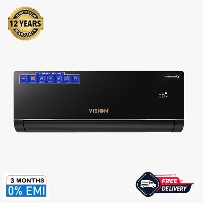 Picture of VISION 1.5 Ton Split Type Inverter Air Conditioner (VSN-18KINV-AromaCool-G) Black