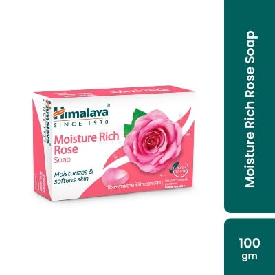 Picture of Himalaya Moisture Rich Rose Soap-100gm