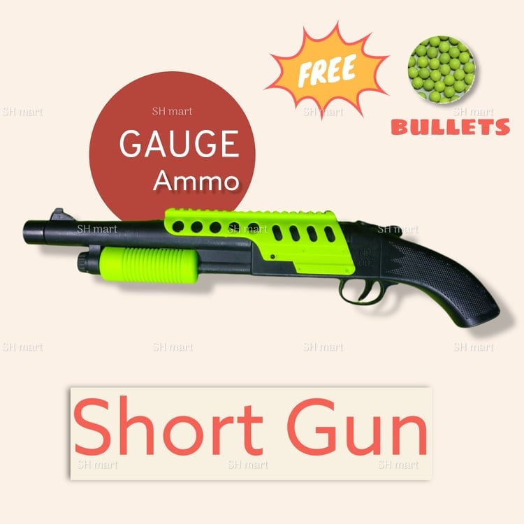Picture of Sawed off Gauge Ammo Toy shotgun_for Kids By Gift Corner Shopping - Multicolor