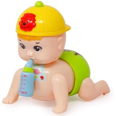 Picture of HK Musical Baby Crawling Toy By Gift Corner Shopping - Multicolor