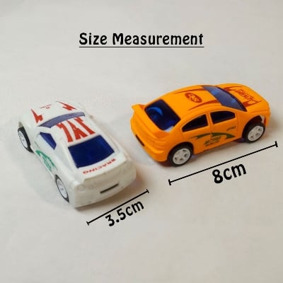 Picture of Super Speed Pull Back Racing Toy Car Set-12 Pieces Set By Gift Corner Shopping - Multicolor