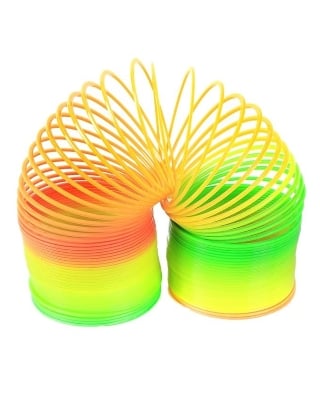 Picture of Toy Spring For Baby - Rainbow - বাচ্চাদের খেলনা By Gift Corner Shopping - Multicolor