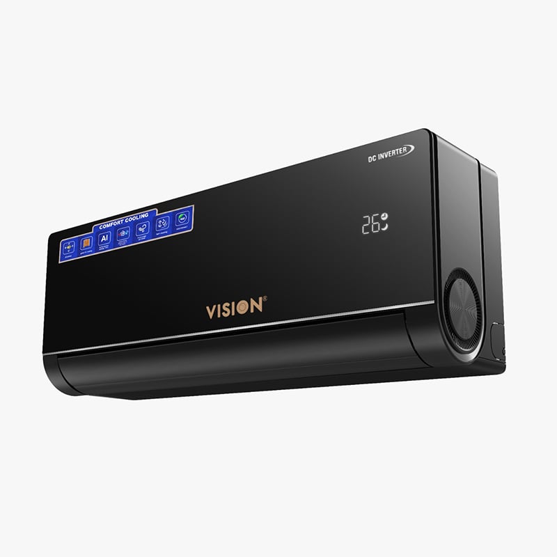 Picture of VISION 2 Ton Split Type Inverter Air Conditioner (VSN-24KINV-AromaCool-G) Black